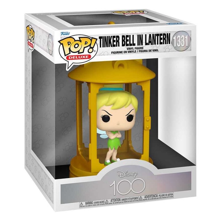 Funko POP figure Deluxe Disney 100th Anniversary Peter Tinker Bell in Lantern