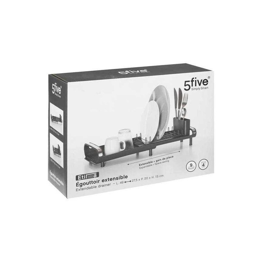 5five Simply Smart Dish Dryer ETIRA, 1 level, 49 x 20 x 13 cm – 2