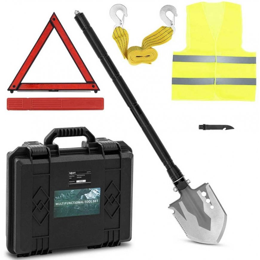 Hillvert Multifunctional safety kit for car and camping, 11 functions