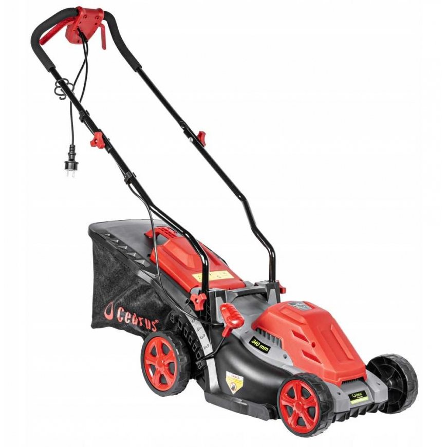 Sähköruohonleikkuri Cedrus 34 cm 1400 W – 2