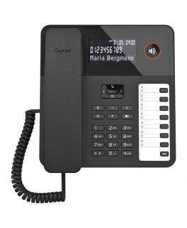 Gigaset Desk 600 black - Int.- Ware