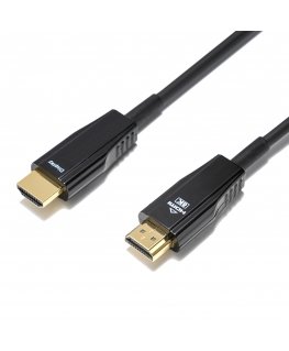 Deltaco HU-AOC20 HDMI cable 20 m HDMI Type A (Standard) Black