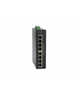 LevelOne IFP-0801 tīkla pārslēgs Fast Ethernet (10/100) Power over Ethernet (PoE) Melns