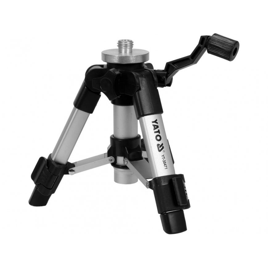 Yato YT-30471 tripod Laser level 3 leg(s) Black, Stainless steel