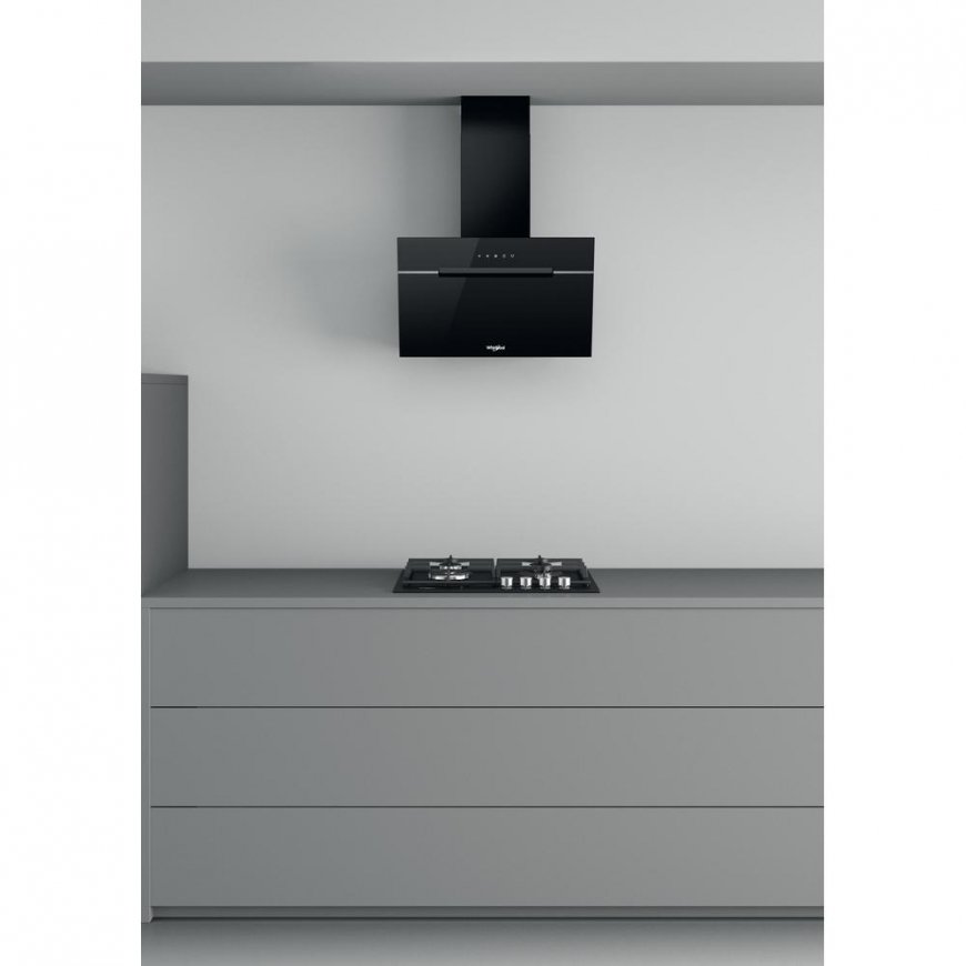 Whirlpool WHVP 62F LT SK Wall-mounted Black 495 m³/h – 2