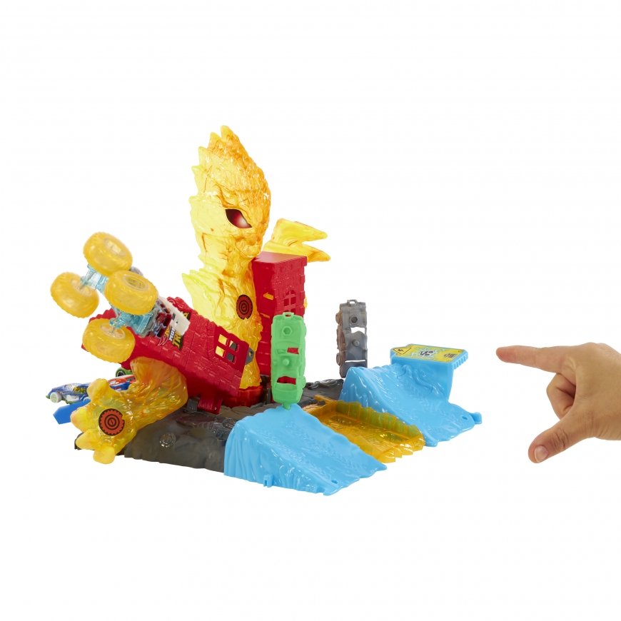 Hot Wheels Monster Trucks 5 ALARM TORCH TOWER TAKEDOWN – 2
