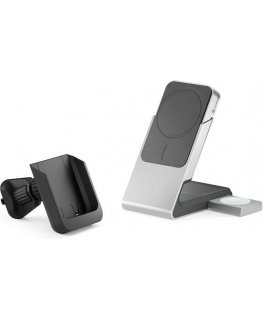 Alogic Matrix+ Wireless 3-in-1 Ladestation MagSafe + Vent Mount