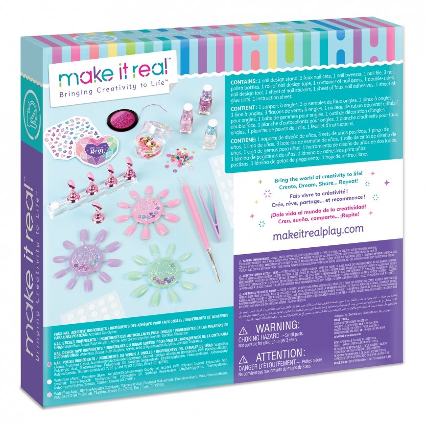 MAKE IT REAL DIY Nagu modelēšanas komplekts – 2