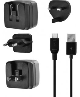 Bigben Interactive TRAVELCHARGER3A mobile device charger Universal Black AC Indoor