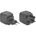 Bigben Interactive TRAVELCHARGER3A mobile device charger Universal Black AC Indoor Bigben Interactive TRAVELCHARGER3A mobile device charger Universal Black AC Indoor