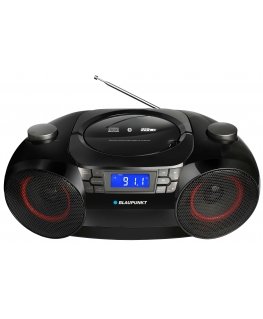 Blaupunkt BB30BT CD grotuvas Nešiojamas kompaktinių diskų grotuvas Juoda