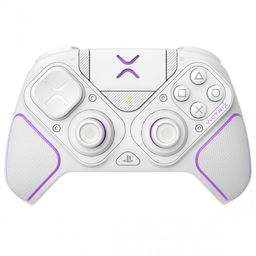 PDP 052-002-WH mängukontroller Violetne, Valge RF/USB Juhtpult Analoog/digitaal PC, PlayStation 4, P