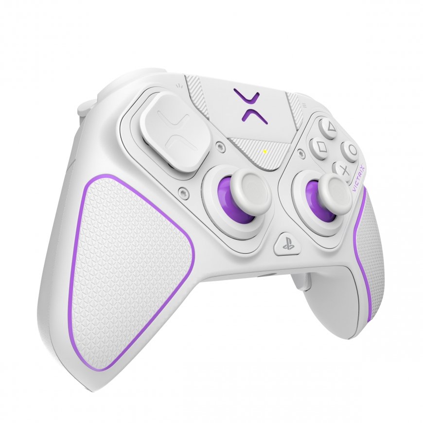 PDP 052-002-WH Gaming Controller Violet, White RF/USB Gamepad Analogue / Digital PC, PlayStation 4, – 5