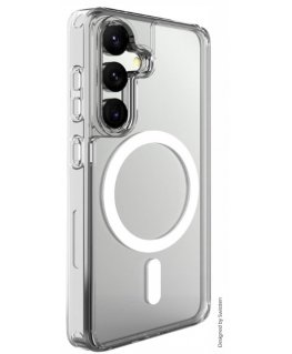 Swissten Clear Jelly MagStick Back Cace for Samsung Galaxy S24 FE 5G