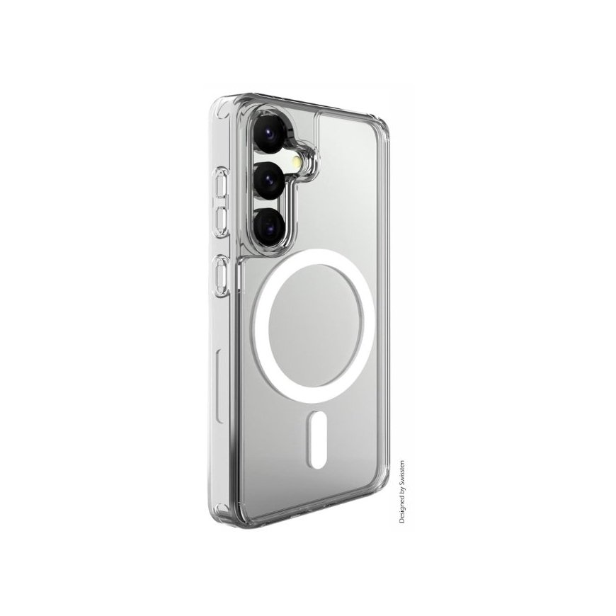 Swissten Clear Jelly MagStick Back Cace