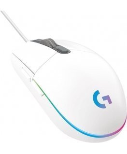 Logitech G203 Lightsync Gaming Mouse USB white