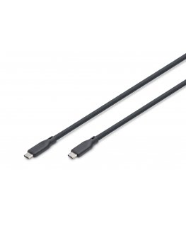 Digitus USB silicone cable, USB 5Gbps, 2m, black