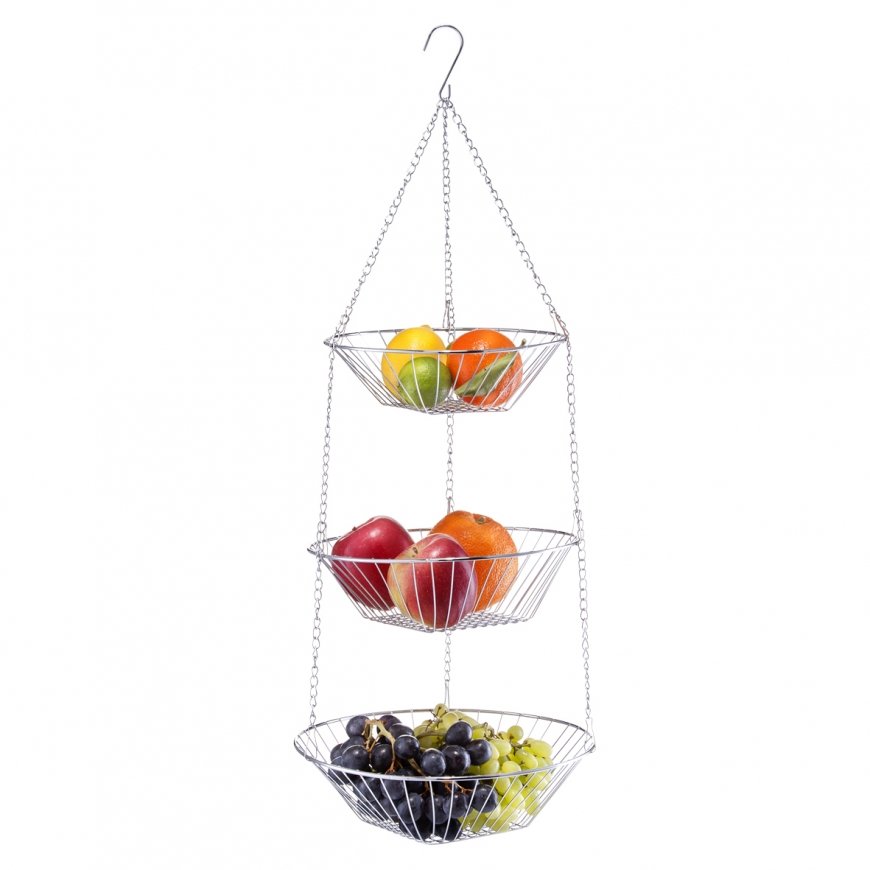 Zeller Present 27325 serving basket Round Metal Stainless steel – 2