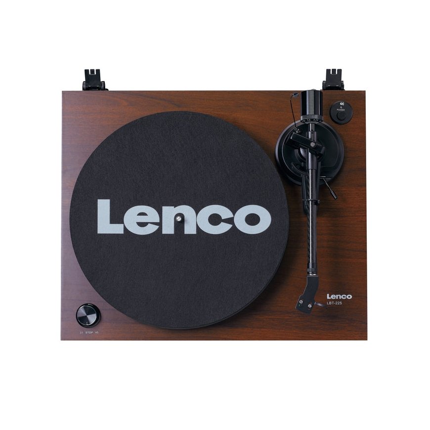 Lenco LBT-225WA patefonas Garso grotuvas su diržine pavara Ruda Rankinis – 5