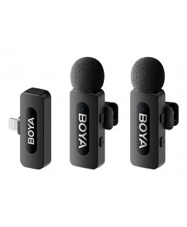 BOYA BY-V2 (V2.0) микрофон Черный Микрофон на клипсе