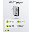 Goobay 74442 гендерный адаптер USB-C Серебристый Goobay 74442 гендерный адаптер USB-C Серебристый