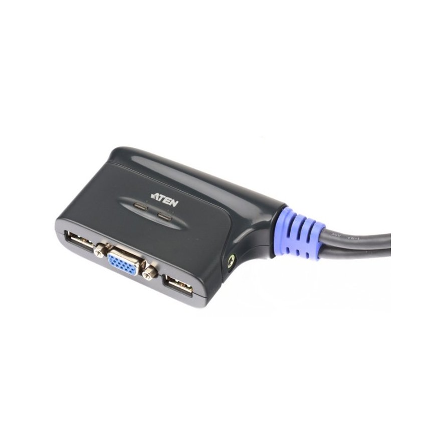 ATEN CS62U-A7 KVM switch Black