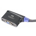 ATEN CS62U-A7 KVM переключатель Черный ATEN CS62U-A7 KVM переключатель Черный
