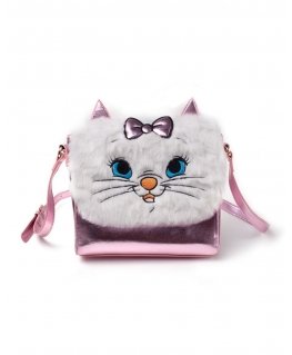 Disney Marie Shoulder Bag With Furry Flap Multicolour Woman