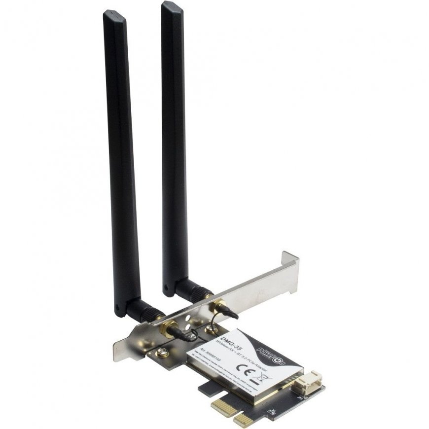 Inter-Tech DMG-35 Внутренний WLAN / Bluetooth 3000 Мбит/с