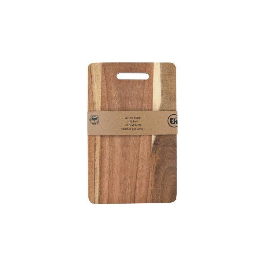 Excellent Houseware Wooden cutting board action WOOD, 36 x 23 x 1 cm