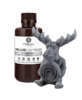 PrimaCreator Value UV/DLP derva - 500ml - Chromatic Sidabrinis