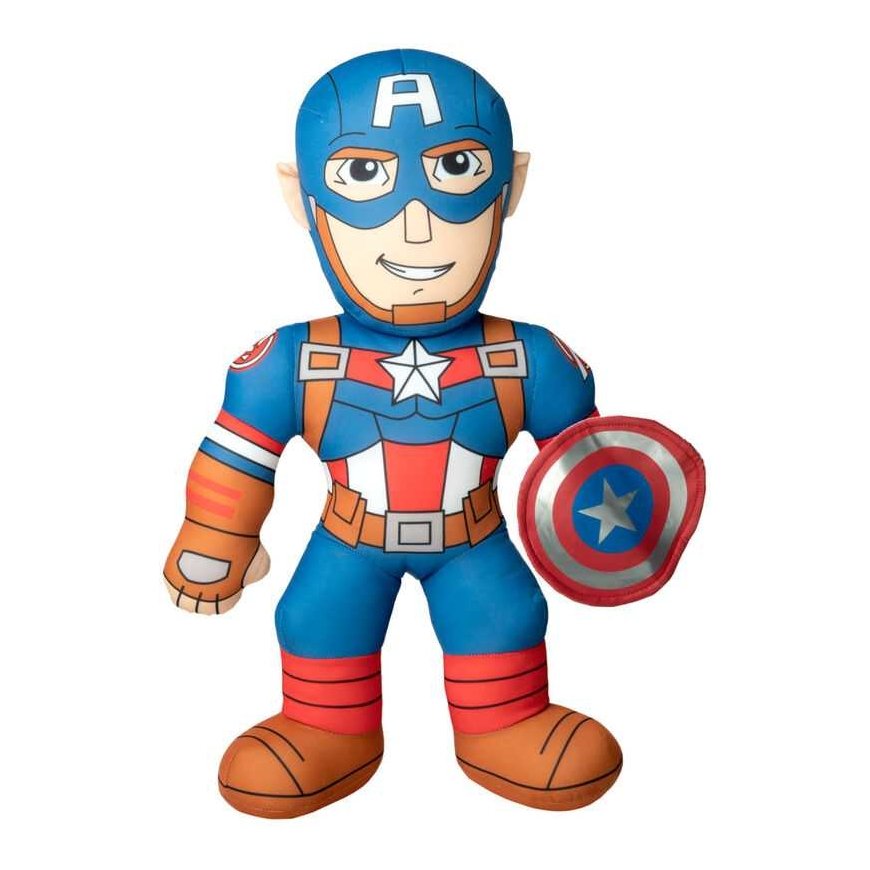 Marvel Captain America pehmolelu äänellä 38cm
