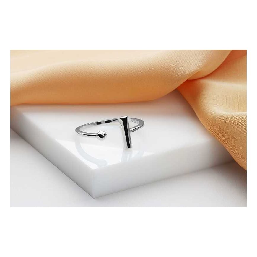 Brilio Silver Brilio Silver Minimalistinen hopeasormus RI037W – 2