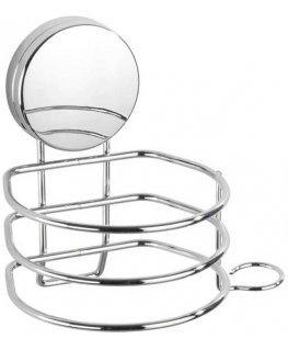 OSIMO Static-Loc hair dryer holder, chrome-plated steel, WENKO