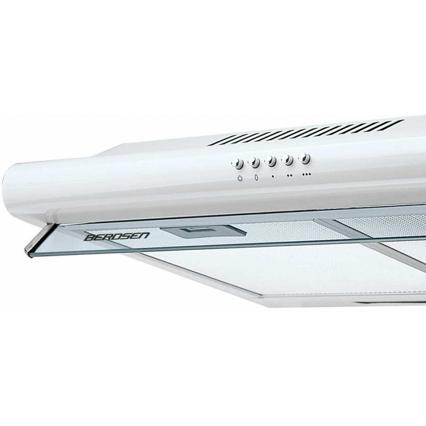 Cooker hood under the cabinet - 60 cm Berdsen BE-10-A absorber white – 2