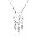 Beneto Silver pendant with dream catcher AGS1151 / 60