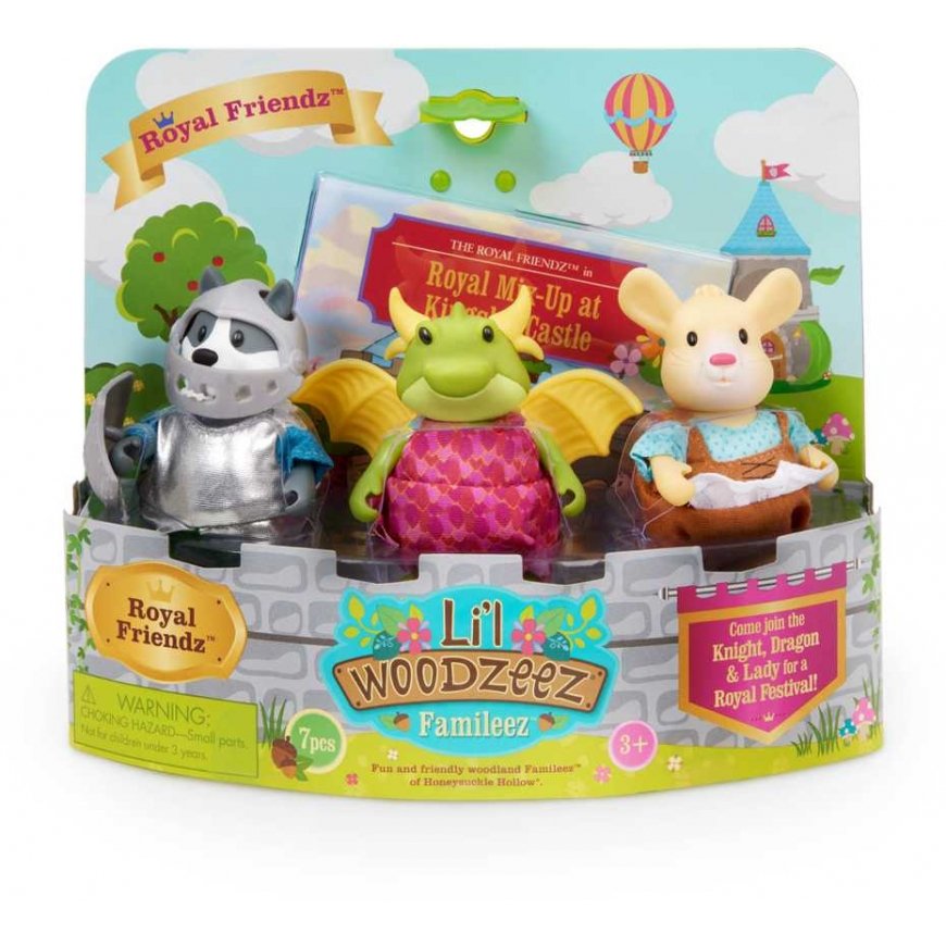 LI'L WOODZEEZ Royal Friends Figures, WZ6805D – 4