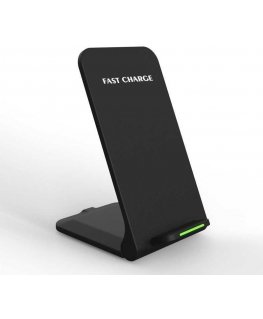 1st Cool Charger 1stCOOL 1stCOOL wireless QI charger H18, foldable stand, USB-C, black
