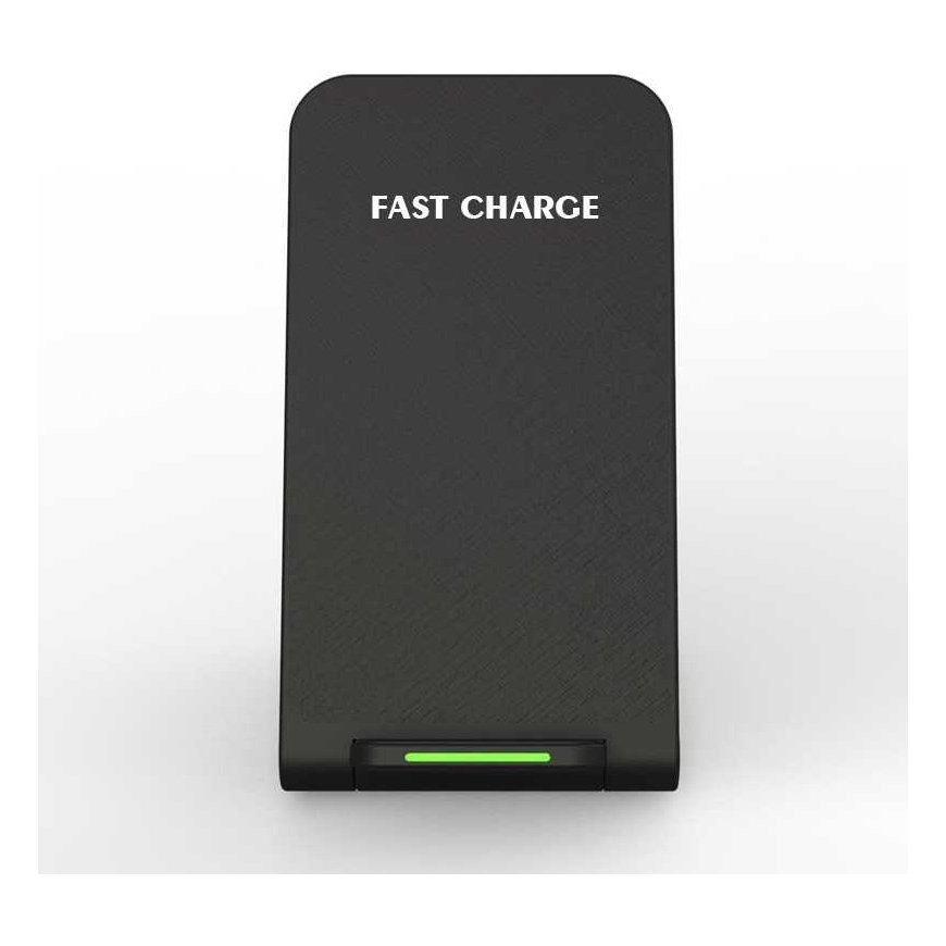 1st Cool Charger 1stCOOL 1stCOOL wireless QI charger H18, foldable stand, USB-C, black – 3