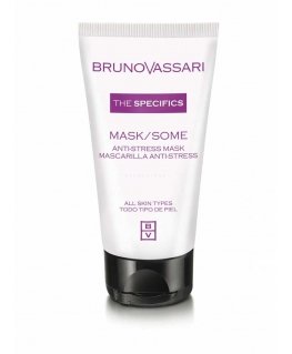 Bruno Vassari, ominaisuudet, A-vitamiini, stressintorjunta, päivä ja yö, kermainen naamio, kasvoille, 50 ml
