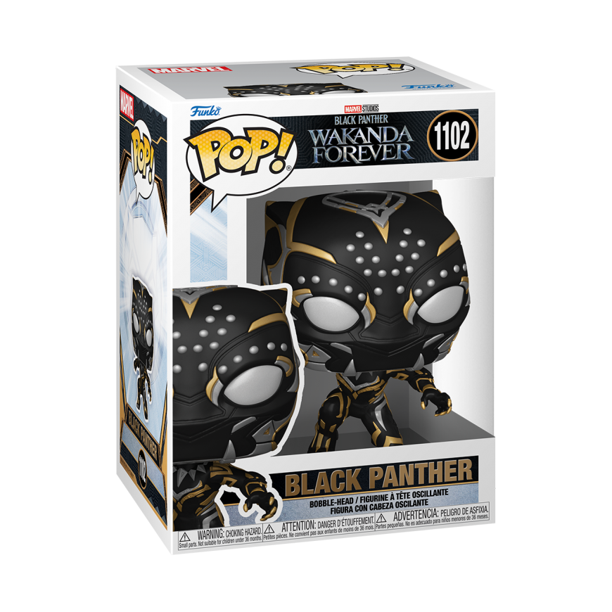 FUNKO POP! Vinilinė figūrėlė: Black Panther: Wakanda Forever - Black Panther – 3