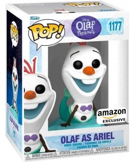 Funko POP -hahmo Disney Olaf Present - Olaf kuin Ariel Exclusive