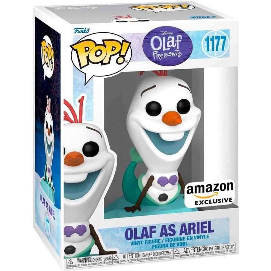 Funko POP figure Disney Olaf Present - Olaf as Ariel Exclusive
