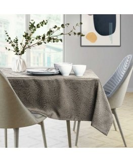 AmeliaHome Tablecloth AH GAIA HMD CAPPUCCINO 80X80