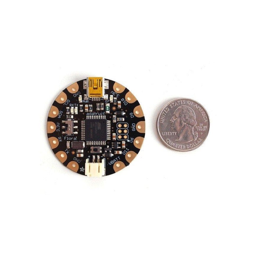 FLORA smart clothing controller, compatible with Arduino, Adafruit 659 – 4