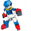 Japanilainen koulutusrakentaja LaQ "Robot Lapis" (310 osaa, 10 "Hamacron" osaa (pyörät ja akselit), 4 mallia, 7 väriä) Japanilainen koulutusrakentaja LaQ "Robot Lapis" (310 osaa, 10 "Hamacron" osaa (pyörät ja akselit), 4 mallia, 7 väriä)