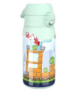 ion8 nepralaidus vaikiškas nerūdijančio plieno butelis Angry Birds žaidimo lygis 400 ml