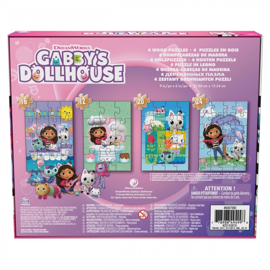 Games KPZ KPL Gabbys Dollhouse4 WdPz F23 GML Kuviopalapeli 12 kpl Sarjakuvat – 3