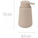 5five Simply Smart Kokoso muilo dozatorius, keraminis, 100 ml 5five Simply Smart Kokoso muilo dozatorius, keraminis, 100 ml