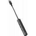 Bluecloud USB-A-keskitin gigabitin ethernetillä, 4 porttia Bluecloud USB-A-keskitin gigabitin ethernetillä, 4 porttia